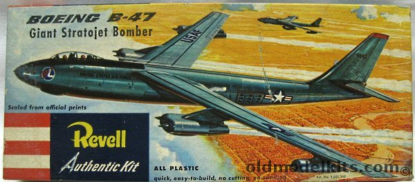 Revell 1/112 Boeing B-47 Giant Stratojet Bomber 'Tall' Pre 'S' Issue, H206-98 plastic model kit